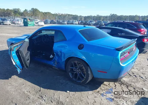 2023 Dodge Challenger R/T из США, поврежденный, VIN 2C3CDZBT3PH615021